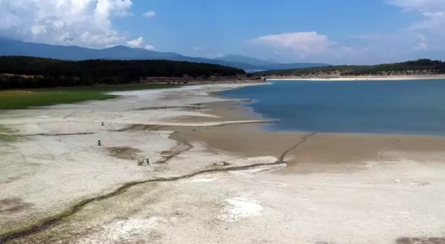 Gölköy Barajı'nda su seviyesi, yüzde 35'e düştü...