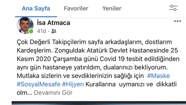 Sosyal medyadan dua istedi...