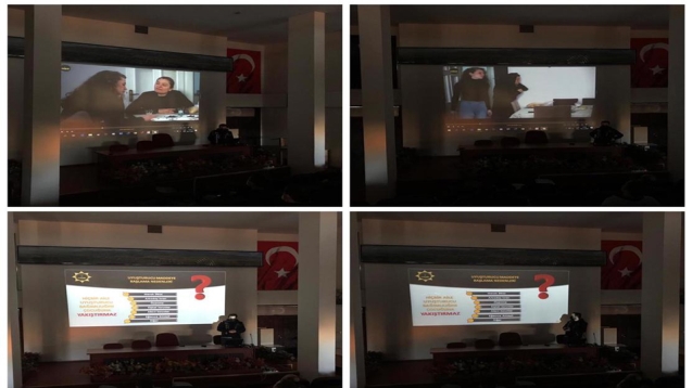 Polisten 320 kişiye Narko-Rehber Proje tanıtımı yapıldı...
