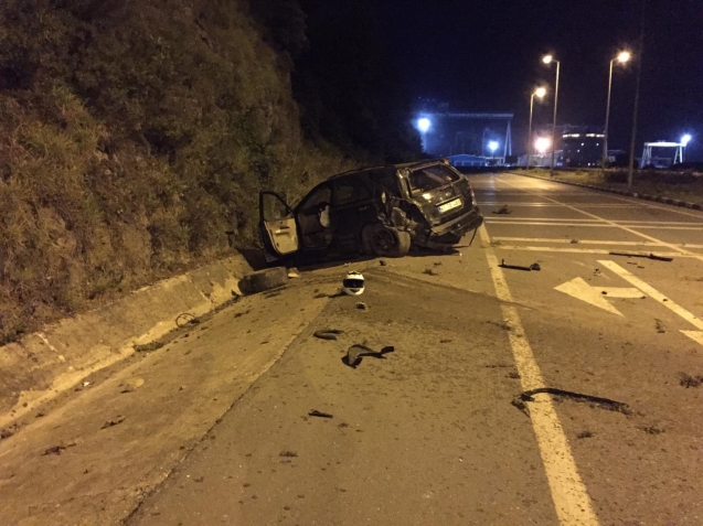 TRAFİK KAZASI VE SÜRÜCÜ KAYIP...
