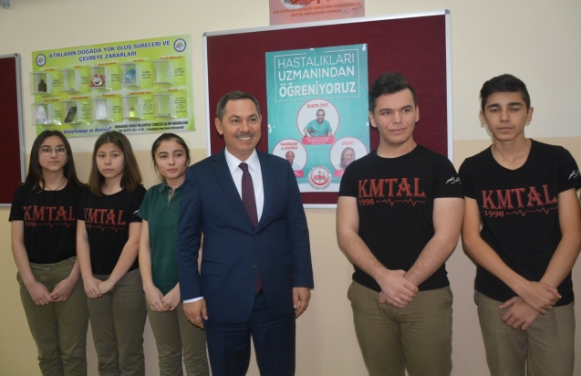 Sağlık meslek lisesi öğrencileri ile buluştu…