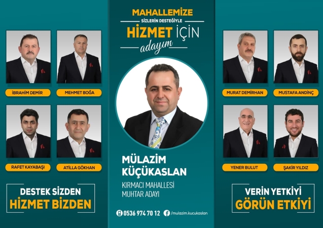 Destek sizden, hizmet bizden…