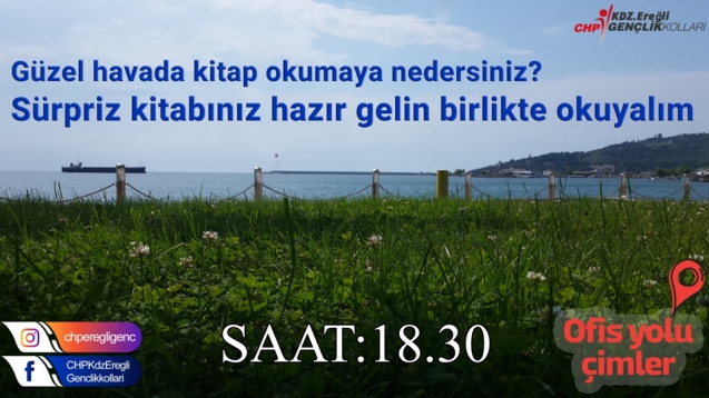 GÜZEL HAVADA KİTAP OKUMAYA NE DERSİNİZ?:.