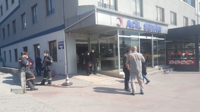 Servis şoförü kalp krizi geçirdi...