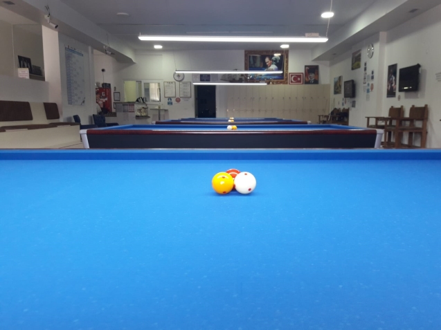 Bilardo finali bugün 16.00'da...