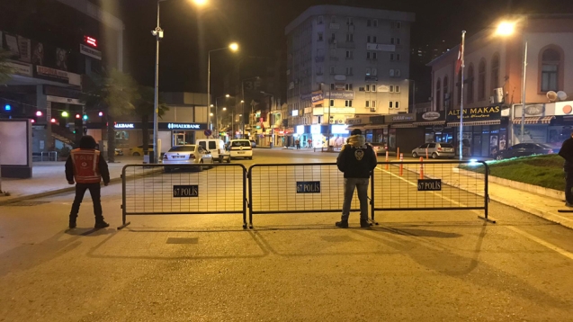 Sokağa çıkma kısıtlaması başladı...