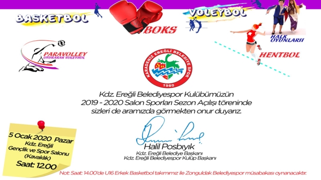 SALON SPORLARINDA SEZON AÇILIŞI DÜZENLİYOR...