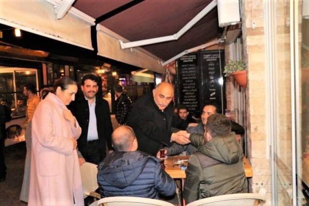Saadet Oruç, Şahin’e destek için Ereğli’ye geldi…