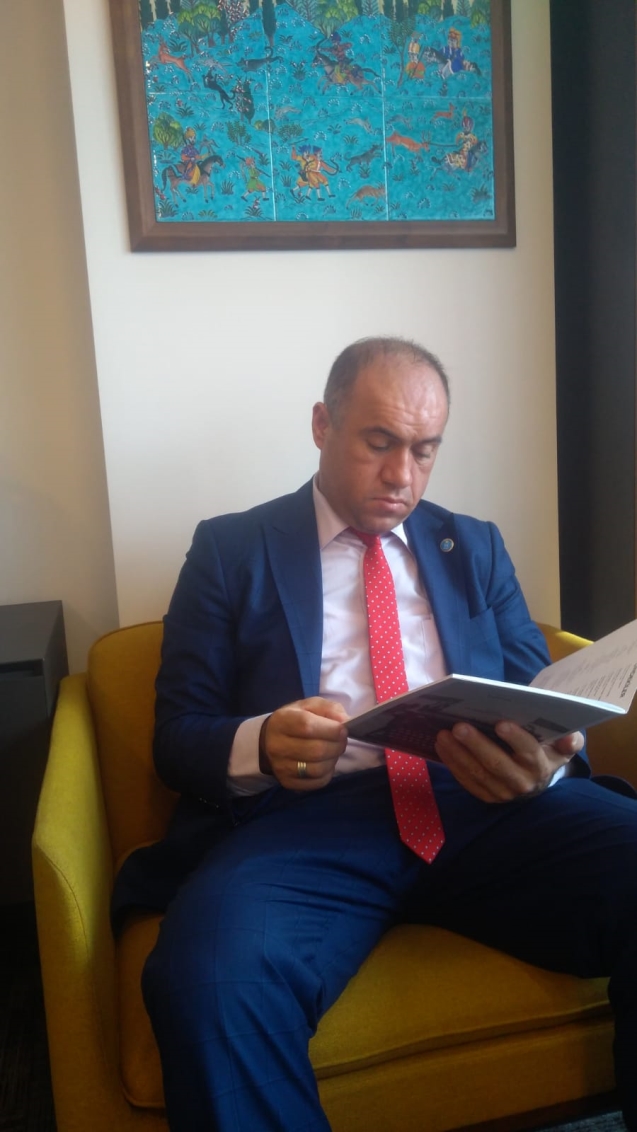 Genel başkanlarını ziyaret ettiler…