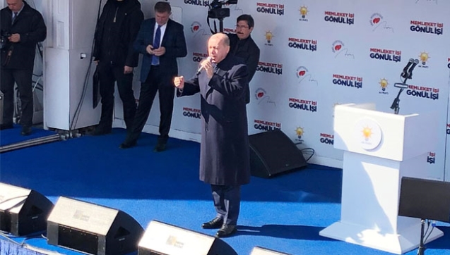 Erdoğan,Zonguldaklılara hitap etti.