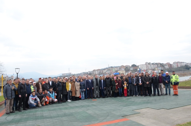 "Belediye personelimize hayırlı olsun",