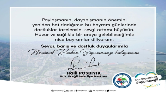 “TELEFONLA BAYRAMLAŞMAYA AĞIRLIK VERELİM”...