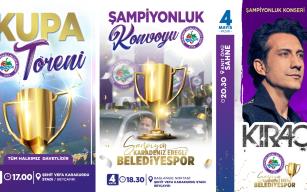 ŞAMPİYON KUPASINA KAVUŞUYOR...