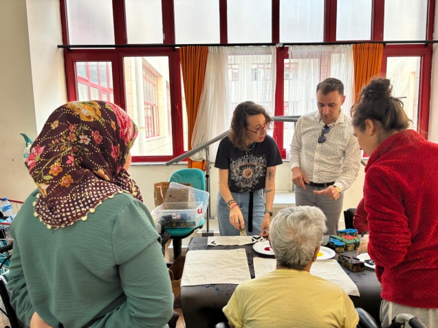 Oyuncak müzesi, Tıp Fakültesinde hastalarla buluştu...