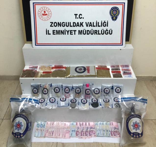 Narkotik operasyonda 4 şüpheli yakalandı...
