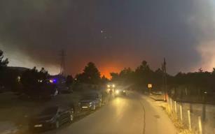 Orman yangınlarına müdahale sürerken yeni bir yangın daha...