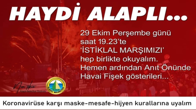 Tekin'den, Cumhuriyet Bayramı kutlama mesajı...