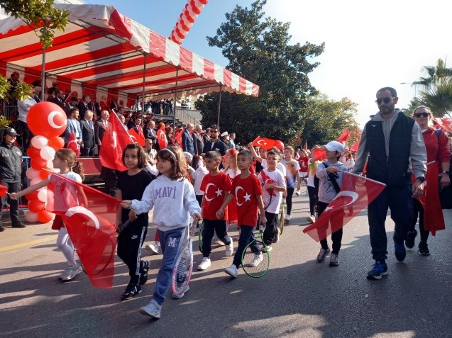 Cumhuriyet bayramı büyük bir coşku ile kutlandı...