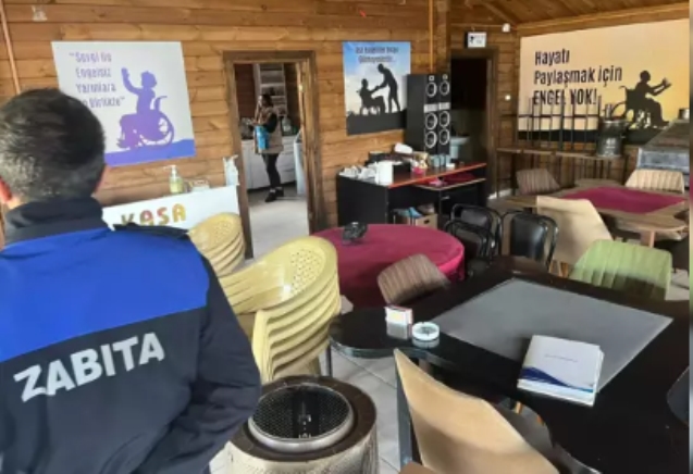 Engellilere tahsis edilen bina, mühürlendi...