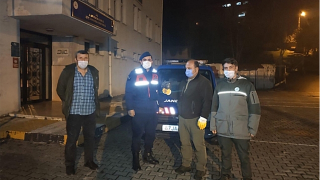 Jandarma yaralı halde buldu... Tedavisi için harekete geçti…