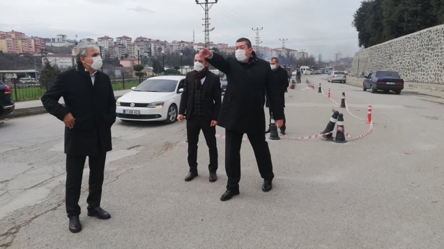 Mollabey Yolunda Işıklı Kavşak Çalışması…