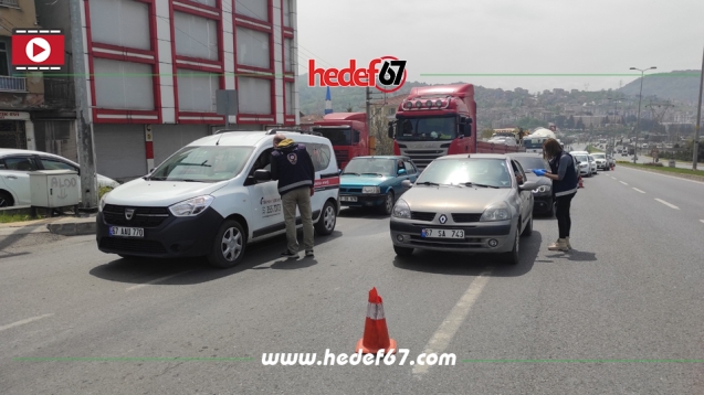 Emniyet Müdürlüğü ekiplerince sıkı denetim yapılıyor...