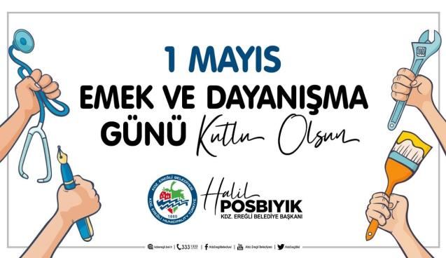 Belediye Başkanı Posbıyık'tan 1 Mayıs mesajı...