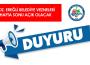 Belediye'den duyuru... Vezneler hafta sonu açık olacak...