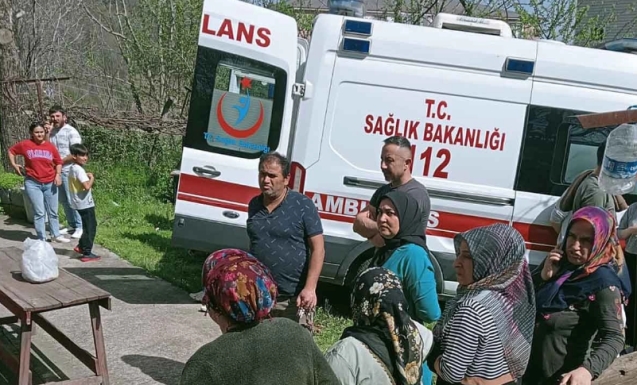 Sarıkorkmaz'da hareketli dakikalar...