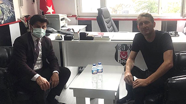 Yücedağ’dan veda ziyareti…