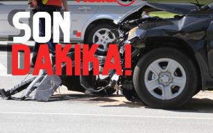 Motosiklet kazaları bitmiyor... Otomobil ile çarpıştı...