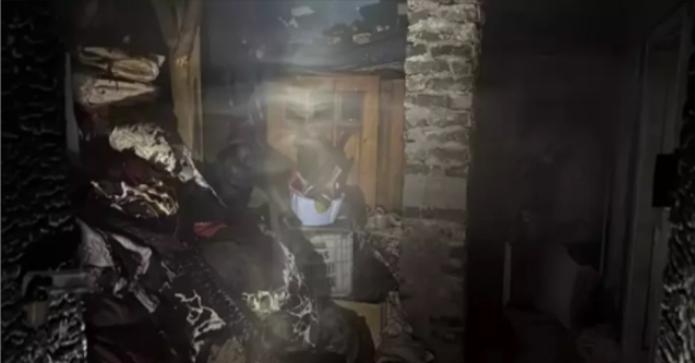 Apartman dairesinde yangın... 1 kişi hastaneye kaldırıldı...