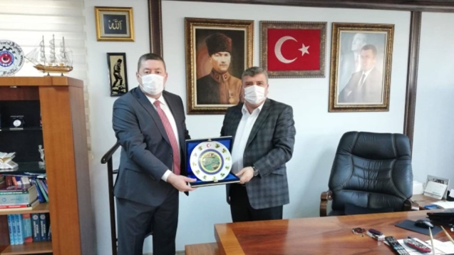 Tekin'den, Metin Ercan'a Hayırlı Olsun Ziyareti...