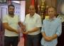 Başkan Demirtaş'a teşekkür ve nezaket ziyareti...