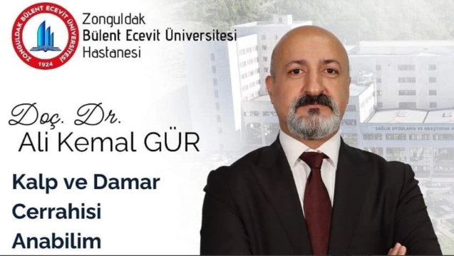 Doç. Dr. Ali Kemal Gür hasta kabulüne başladı...