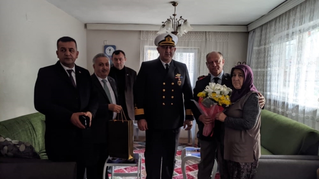 ÇORUMLUOĞLU'NDAN, ŞEHİT AİLELERİNE ZİYARET...