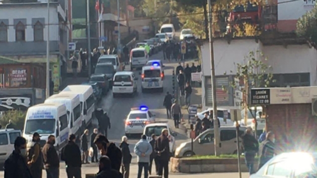 Cami önünde meydana geldi...