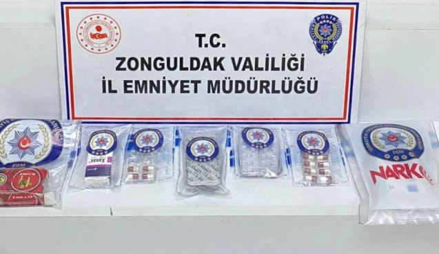 Zonguldak ve ilçelerinde operasyon... 5 tutuklu...