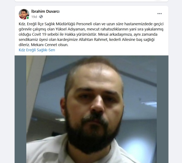 Tedavi gördüğü hastanede yaşamını yitirdi...