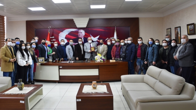 Basın Yayın Kuruluşları Başkan Posbıyık'a Teşekkür Etti