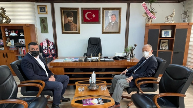 İsmail Çorumluoğlu ,Yakup Yılmaz’a ziyarette bulundu...