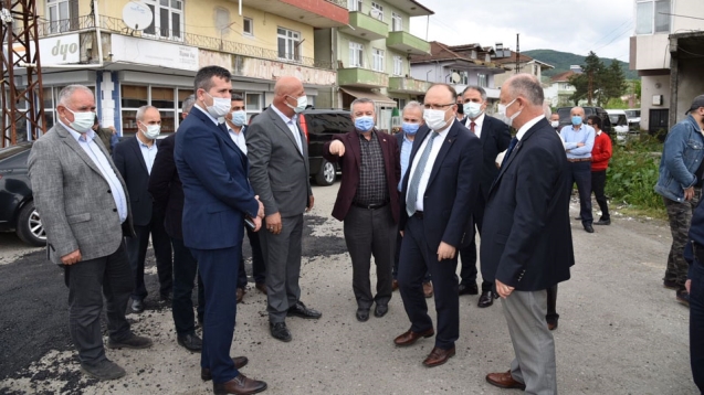 Vali ve Milletvekilleri Ereğli’ de incelemede bulundu...