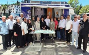 İlçe başkanlığından aşure dağıtımı…