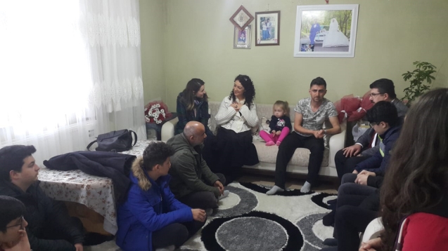 İMKB Anadolu lisesinden anlamlı ziyaret…