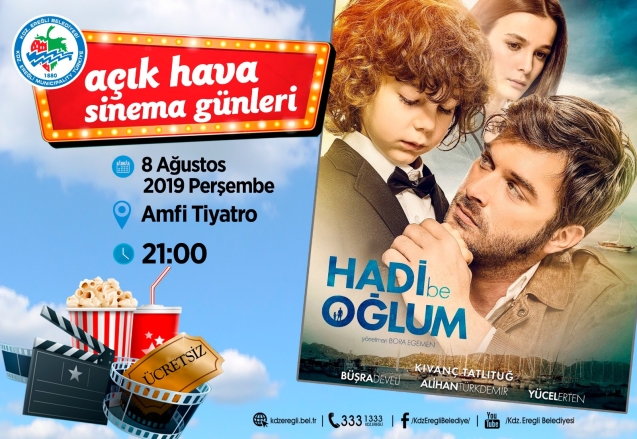 YAZ SİNEMASI BU HAFTA PERŞEMBE GÜNÜ…