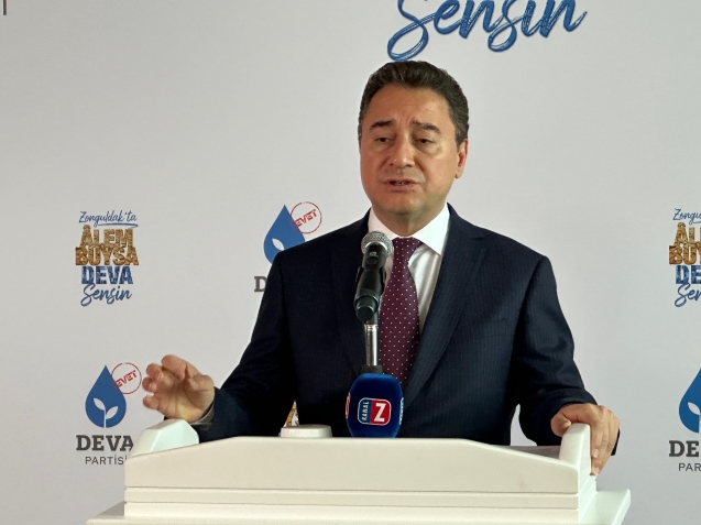  Ali Babacan ve eşi; Zonguldak’a geldi.