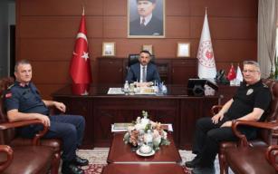 Asayiş ve güvenlik toplantısı yapıldı...