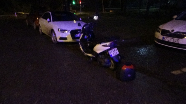 Motosiklet kazasında 1 kişi yaralandı...