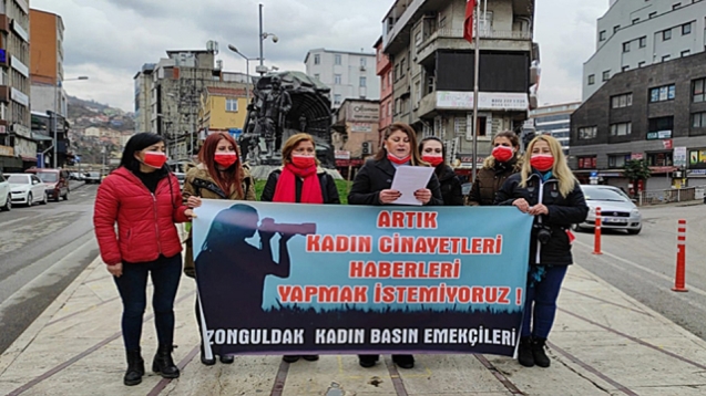 Artık Kadın cinayet haberlerini yapmak istemiyoruz...