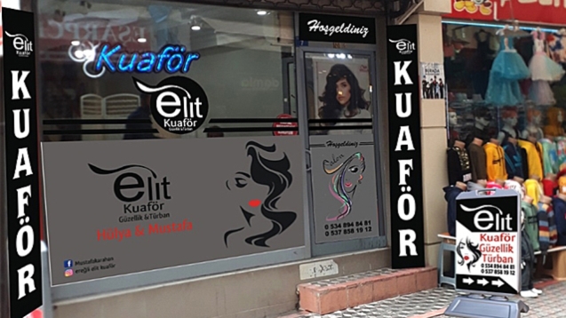 ELİT Kuaför yeni yüzü ile yeni yerinde hizmete başlıyor...